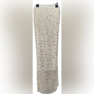 Cache Sequin Skirt